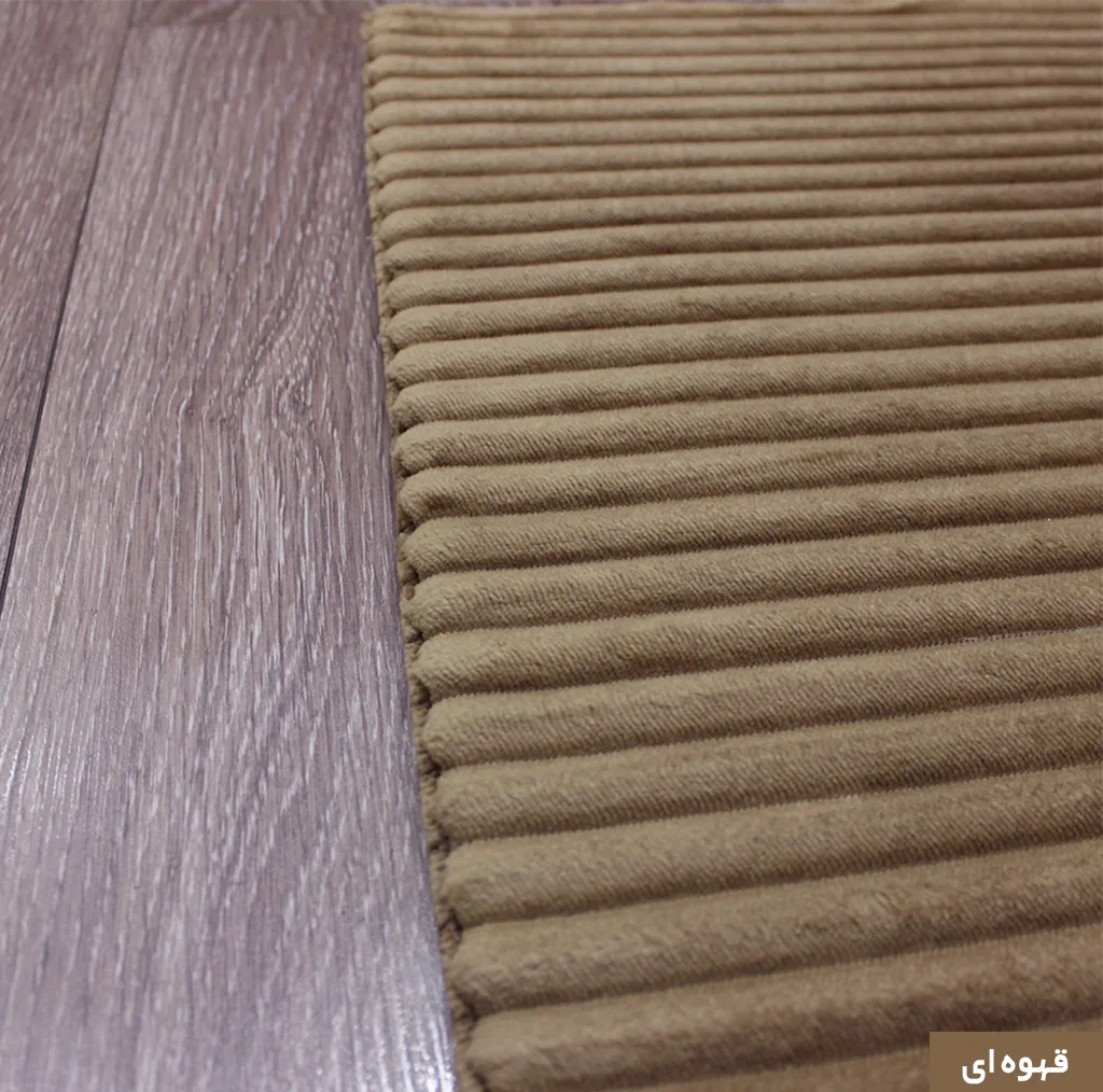 پادری وینوما مدل 4 لایه مخمل استرایپ سایز 50×100 سانتی متر مناسب برای فضای داخلی بسته 2 عددی