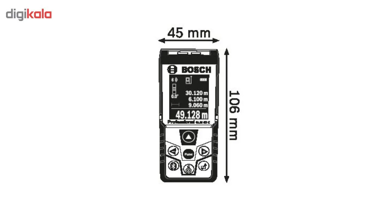 متر لیزری بوش مدل GLM 50 C