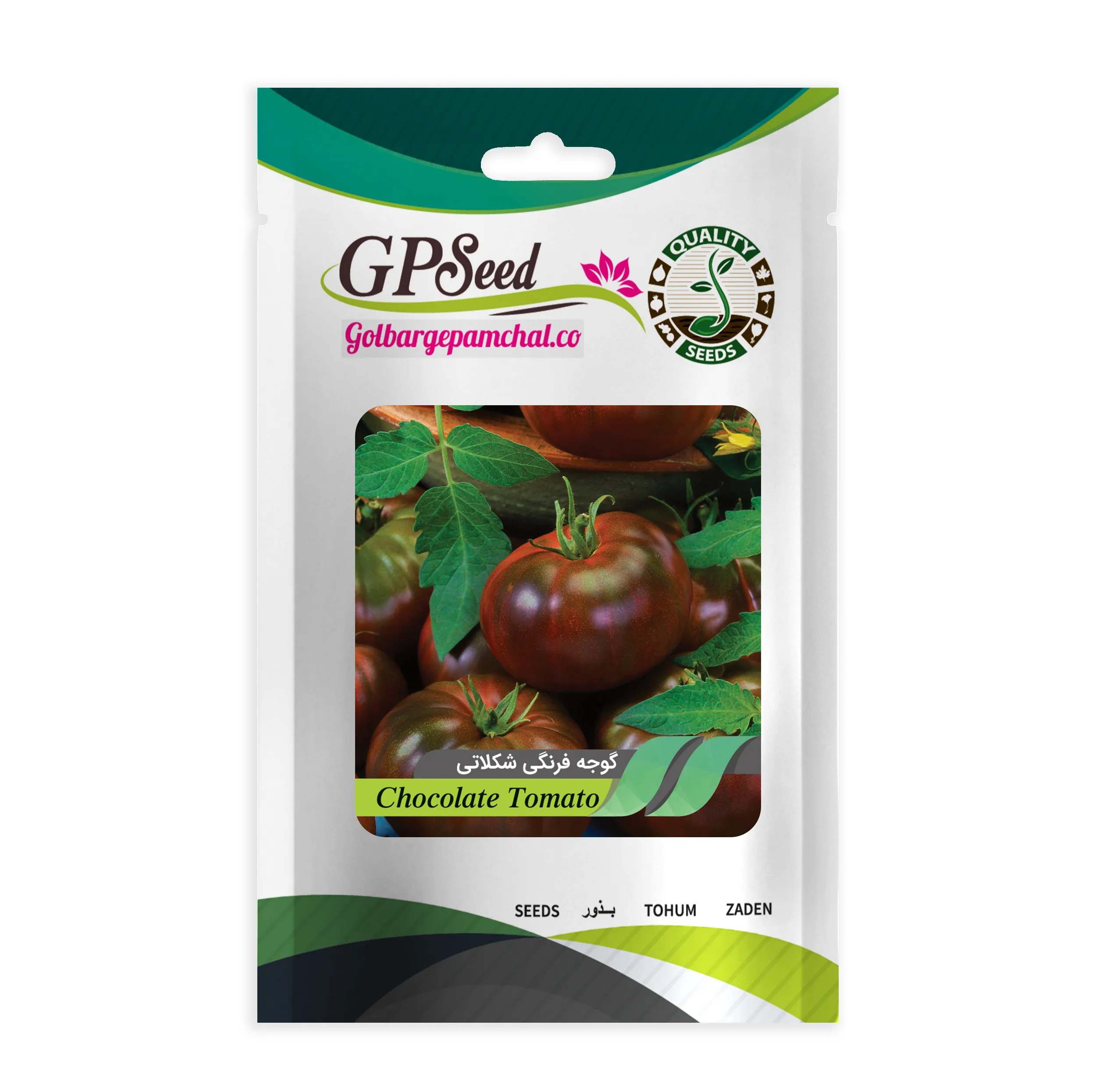 بذر صیفی جات گوجه گیلاسی و گوجه گلابی گلبرگ پامچال کد G-P-GP-012 مجموعه 12 عددی