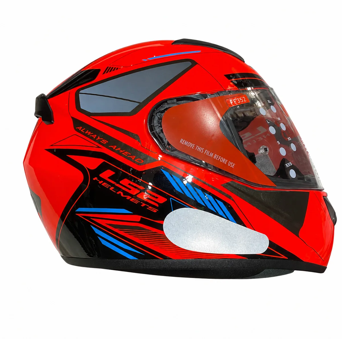 کلاه کاسکت فول فیس ال اس ۲ مدل ff352