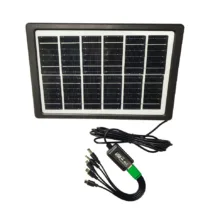 شارژر خورشیدی 6 وات مدل مولتی USB-IP67