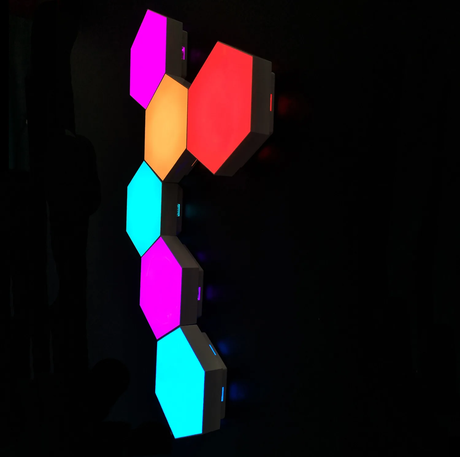 چراغ شش ضلعی مدل Smart RGB