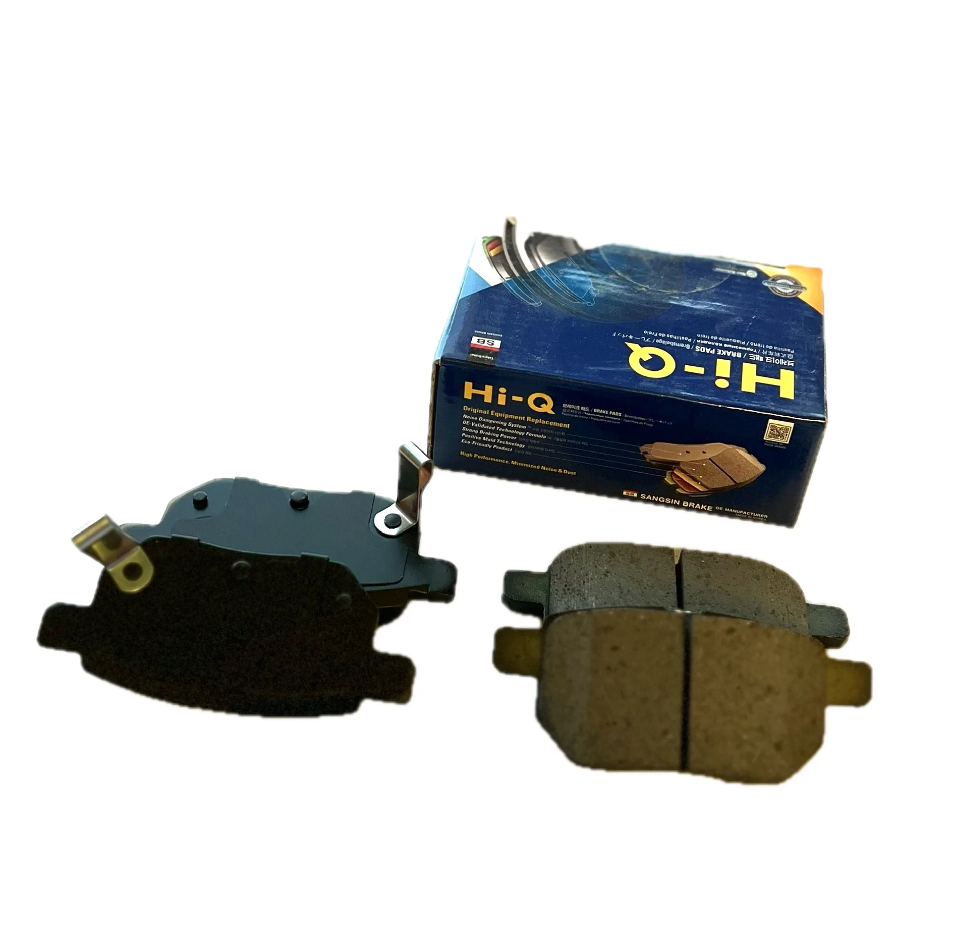 لنت ترمز عقب های-کیو مدل SP2094 دو جفت مناسب برای تویوتا کرولا و تویوتا پریوس