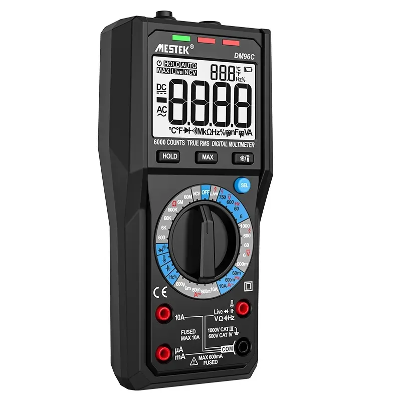 مولتی متر دیجیتال مستک مدل DM96C