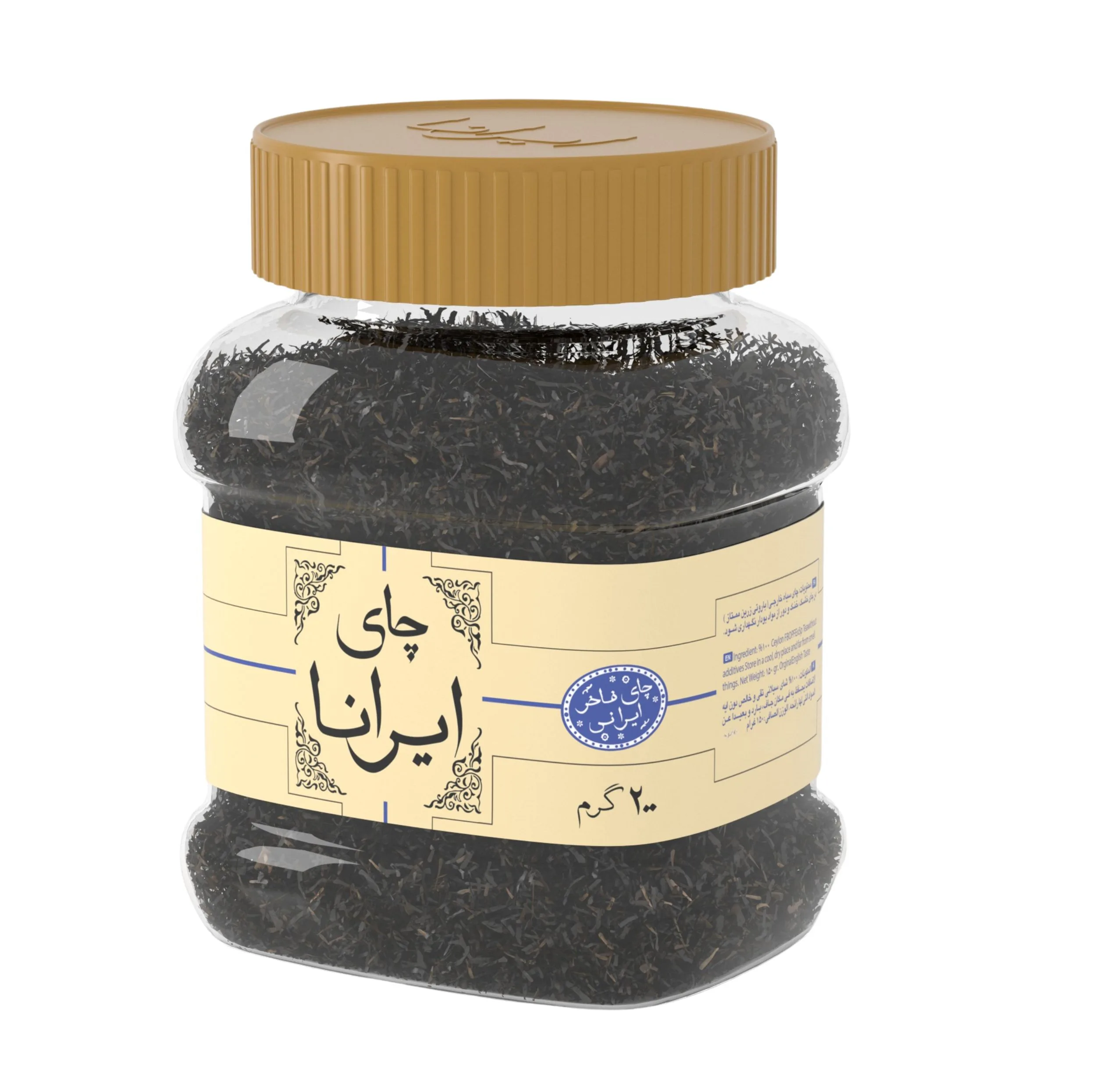 چای سیاه ایرانی باروتی ایرانا - 200 گرم