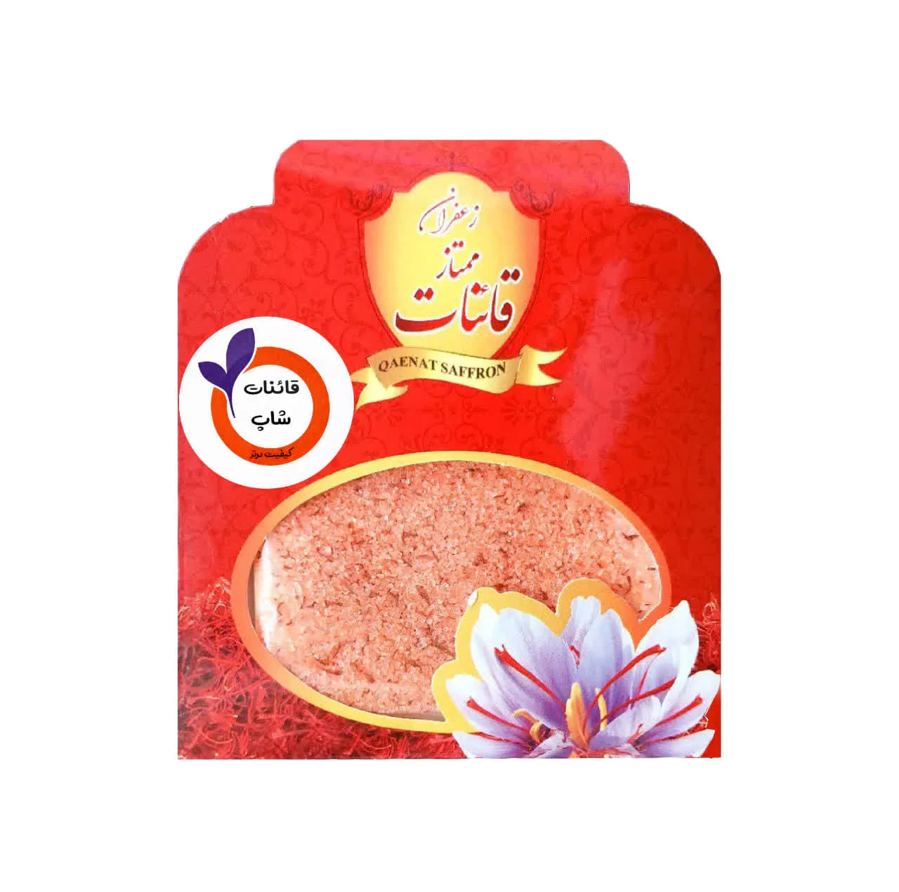 پودر زعفران شکری قائنات شاپ - 16 گرم بسته 20 عددی
