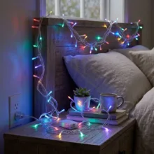 ریسه ال ای دی مدل سوزنی  کد RGB25 طول 25 متر