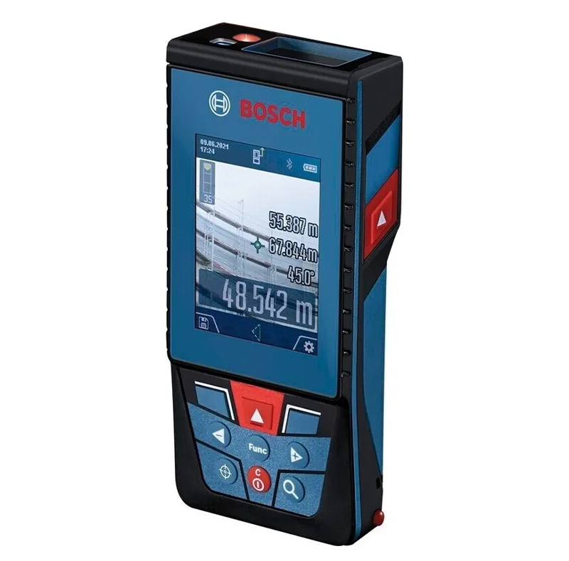 متر لیزری بوش مدل دوربین دار GLM 150-27 C Professional Extra Glass Red Laser 2 برد 150 متر