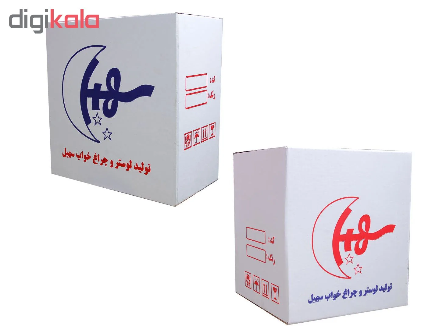 لوستر و چراغ آویز سهیل مدل گلد4