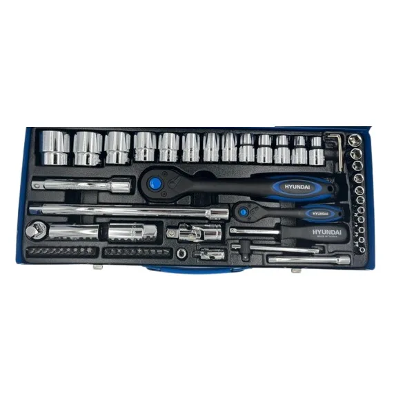 آچار بکس هیوندای مدل HT9160 مجموعه 60 عددی