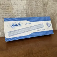 خط کش شفق مدل کریستال بسته 36 عددی
