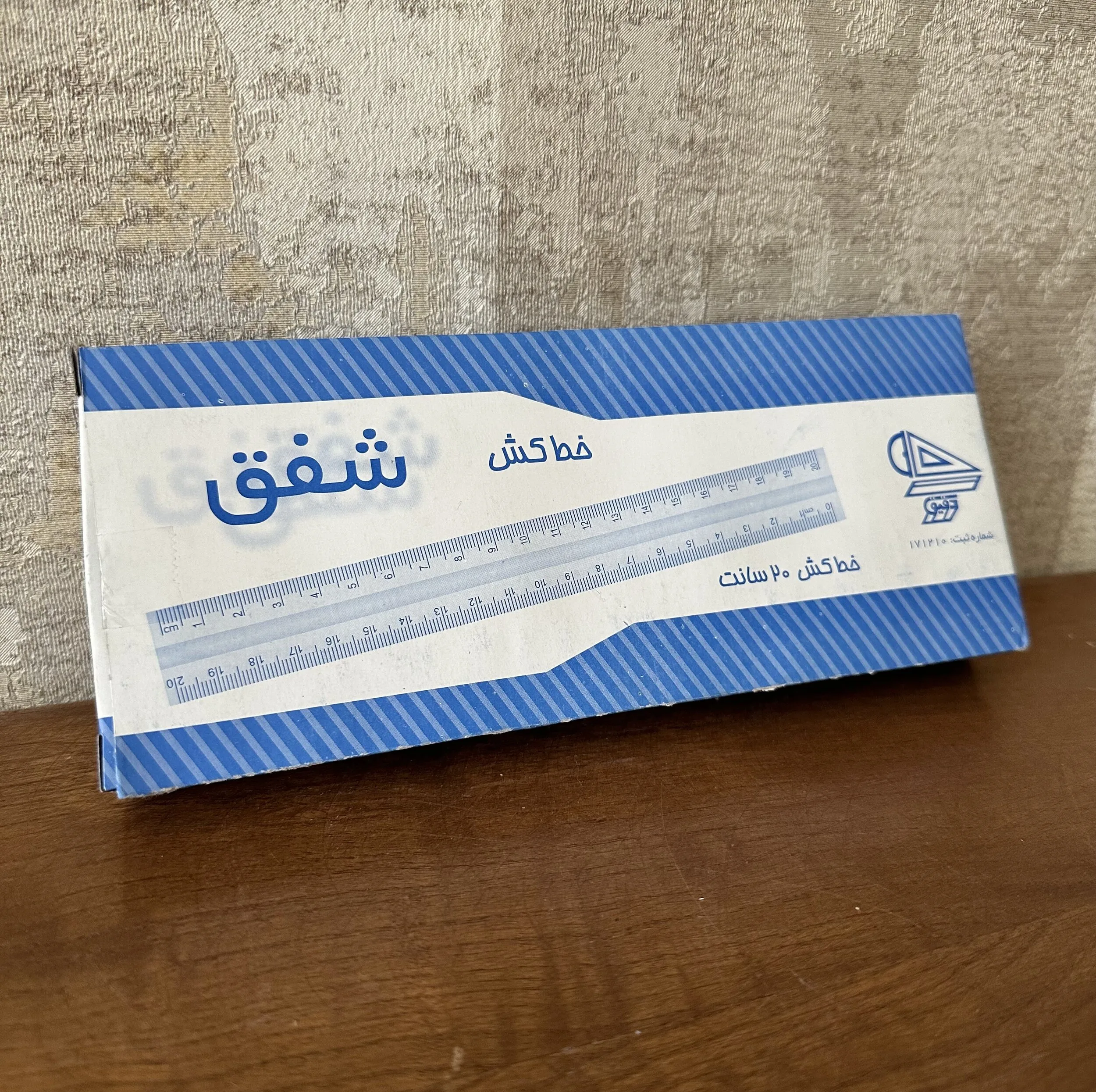 خط کش شفق مدل کریستال بسته 36 عددی