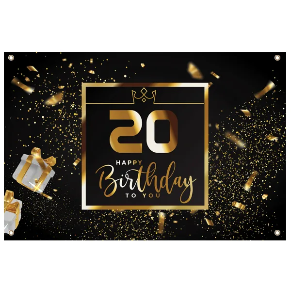 بنر تم تولد مدل 20 سالگی کد 2025
