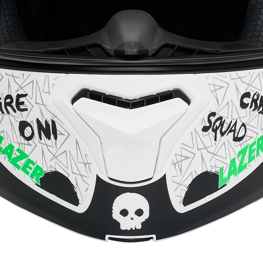 کلاه کاسکت فک متحرک فلش مدل 935sv neon-yellowgreen-white