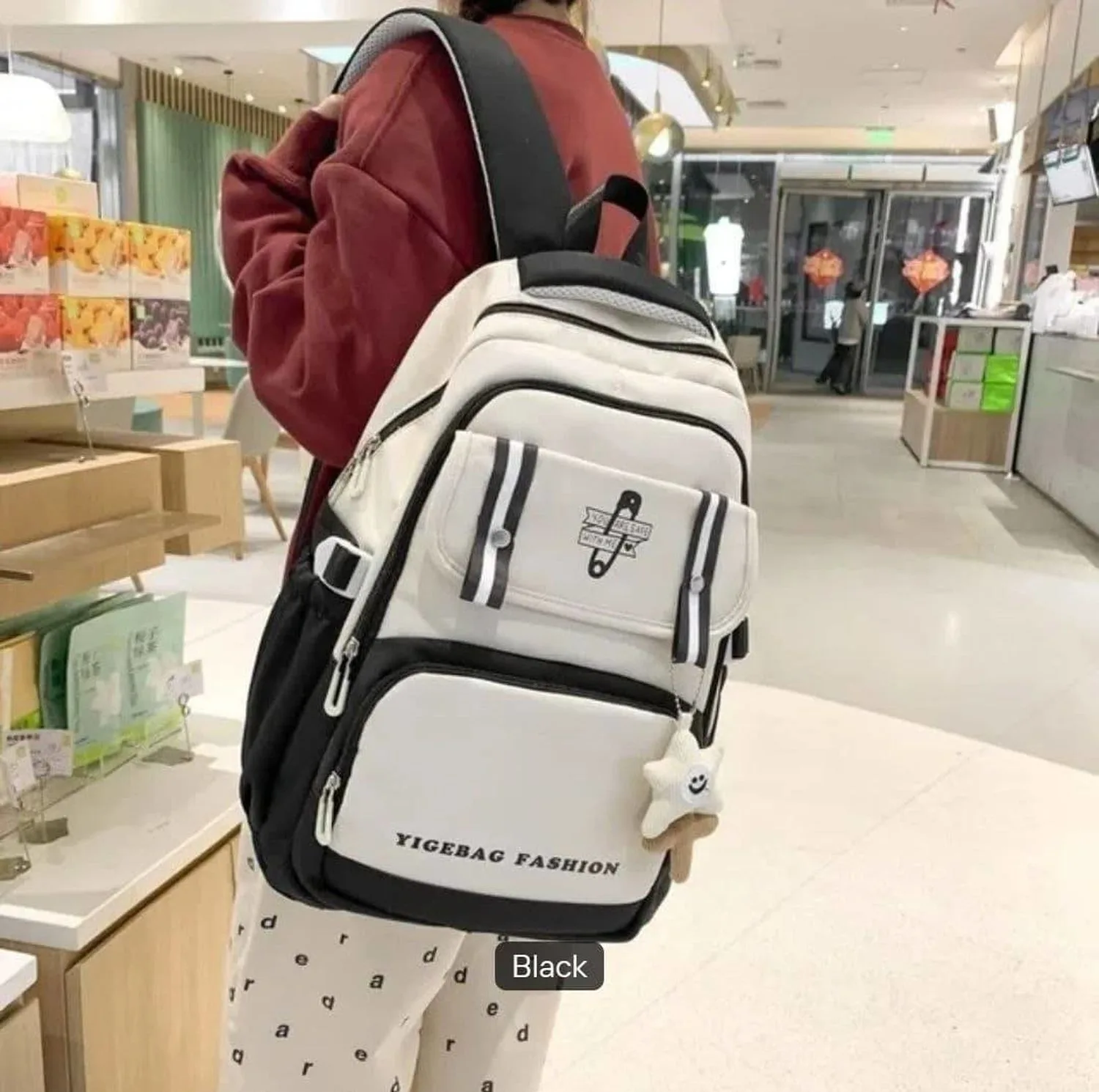 کوله پشتی مدرسه مدل Yigebag در چهار رنگ