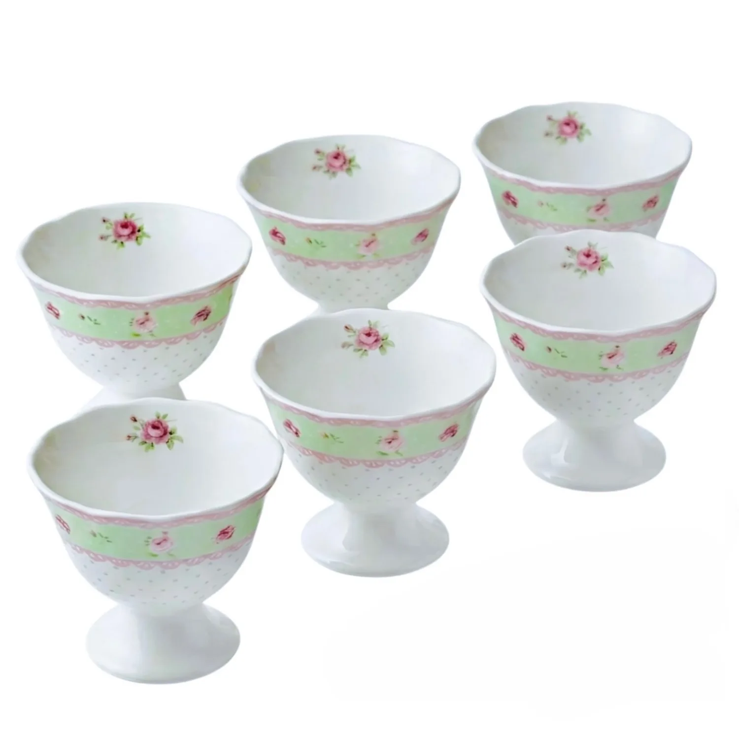 بستنی خوری آنجلا مدل ZP-231 بسته 6 عددی