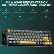 کیبورد باسیم آئولا مدل  WIN68 HE MAX Magnetic