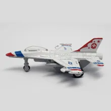ماکت هواپیما مدل فلزی عقبکش جت F16 AIR FORCE