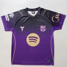 ست تی شرت و شلوارک ورزشی پسرانه بارسلونا مدل یامال Away 2027