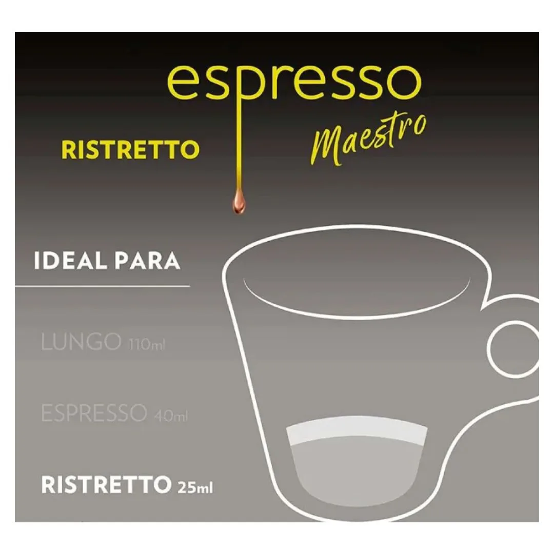 کپسول نسپرسو لاواتزا مدل Maestro Ristretto وزن 55 گرم