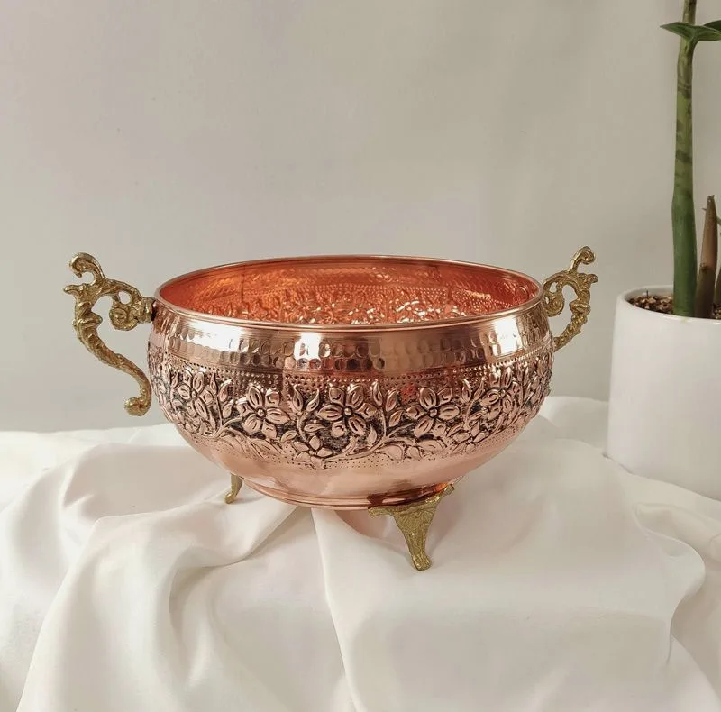 آجیل خوری مسی مدل اطلس کد ZH434.3