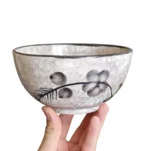 کاسه سرامیکی طرح گل کد TR بسته ۳ عددی