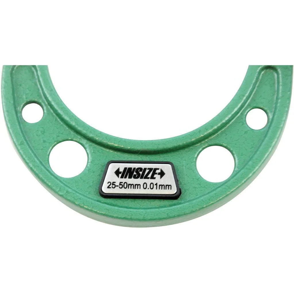 میکرومتر بیرون سنج اینسایز مدل YP-3203-50A-25-50x0.01MM گستره 25-50 میلی متر