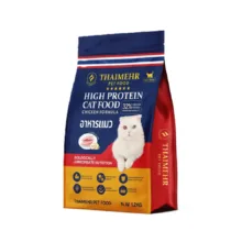 غذا خشک گربه بالغ تایمهر مدل High protein طعم مرغ وزن 1200 گرم