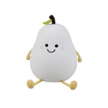 چراغ خواب کودک مدل سیلیکونی طرح گلابی کد L40