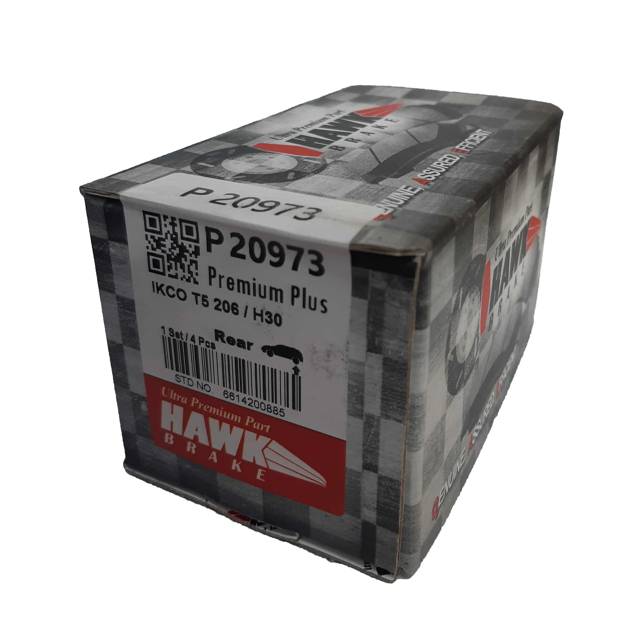 لنت ترمز عقب هاک بریک مدل P20973 مناسب برای دانگ فنگ H30 کراس