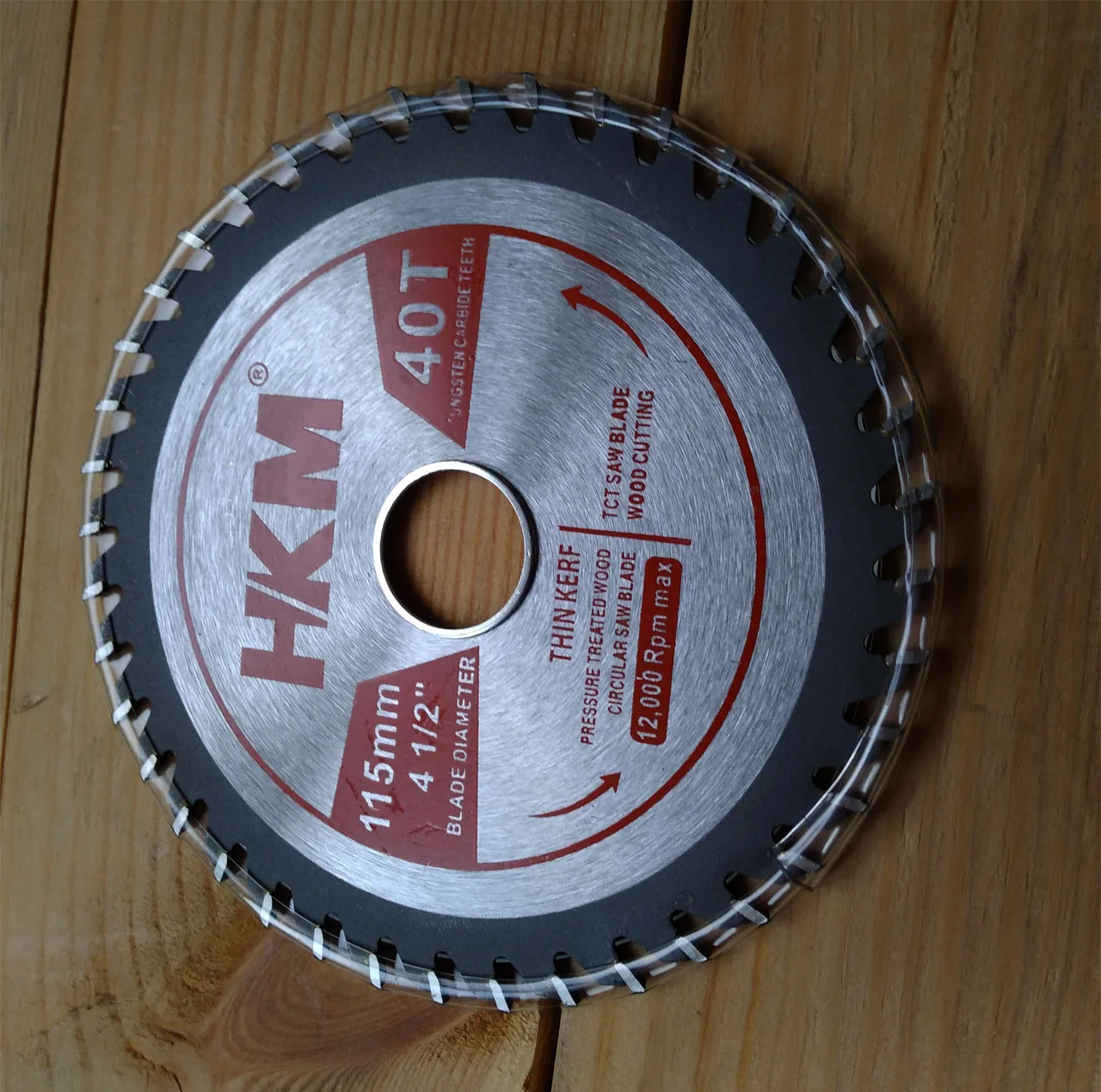 تیغه اره دیسکی اچ کی ام مدل چوب بر کد 115mm/mini