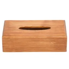 جعبه دستمال کاغذی مدل چوب روس کد 01