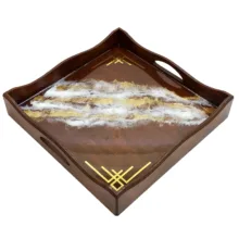 سینی مدل رزینی طاها کد 30