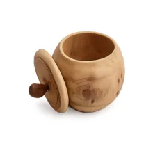 شکلات خوری چوبی مدل خمره ای