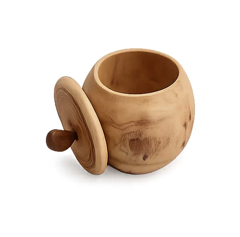 شکلات خوری چوبی مدل خمره ای