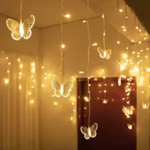 ریسه LED مدل ستاره خوشه ای طول 2.5 متر