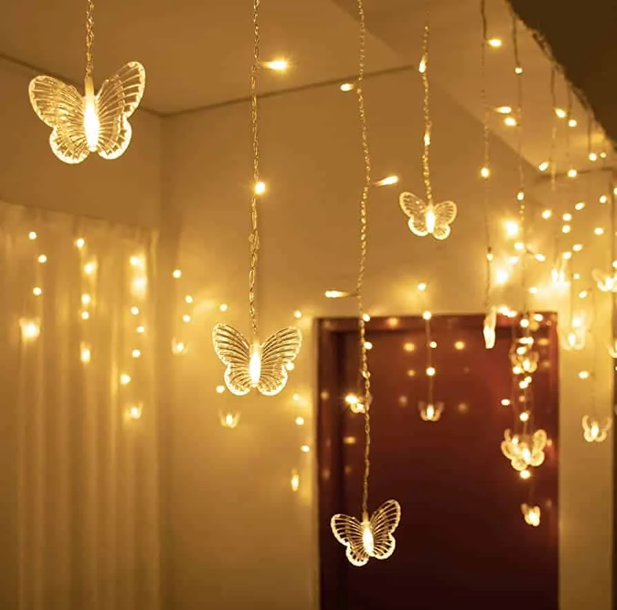 ریسه LED مدل ستاره خوشه ای طول 2.5 متر