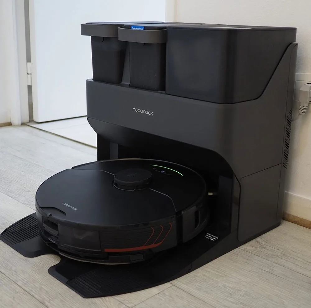 کیسه تخلیه جارو رباتیک مدل Roborock مناسب برای پاکت جاروبرقی رباتیک روبوراک S7 Max V Ultra مجموعه 4 عددی