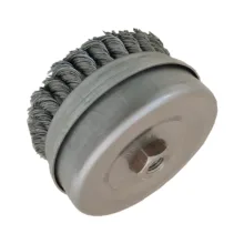 فرچه سیمی کاسه ای صنعت براش مدل AT - 9125 سایز 125 میلی متر
