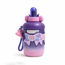 قمقمه کودک مدل کرومی برجسته کد KM7 گنجایش 0.56 لیتر