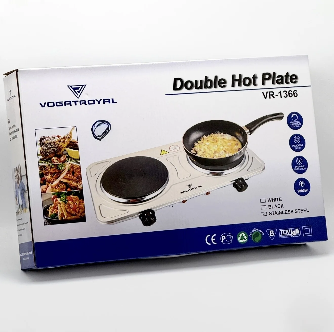 اجاق برقی دو شعله وگاترویال مدل VR-1366