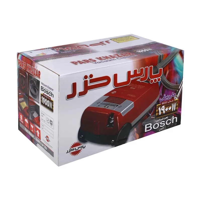 جاروبرقی ۱۹۰۰ وات وات پارس خزر مدل ECO 1900W