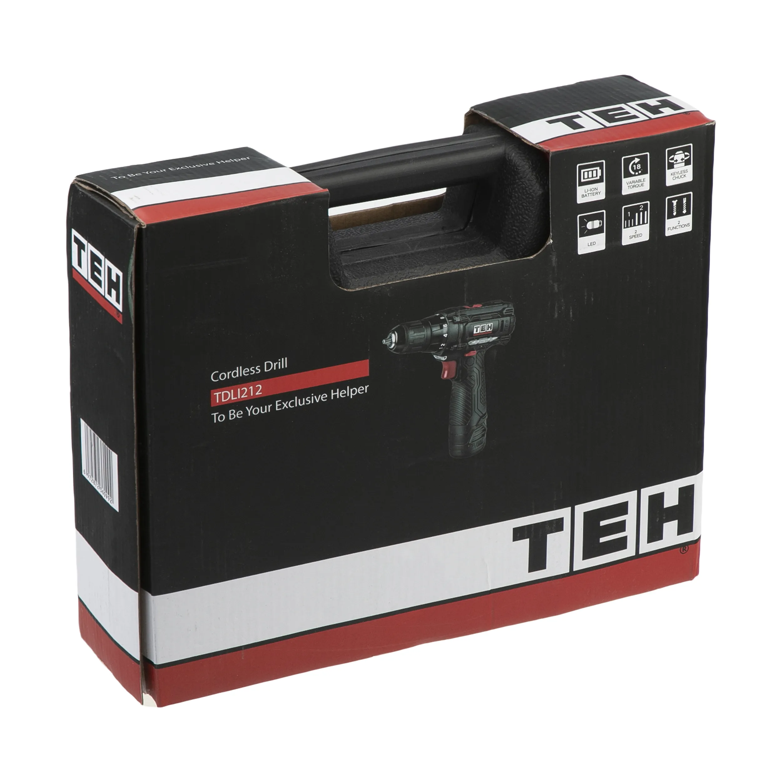 دریل پیچ گوشتی شارژی تی ای اچ مدل TDLI212