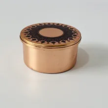 شکلات خوری مسی طرح اسلیمی کد ZH356.5