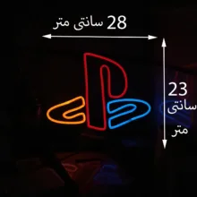چراغ نئونی طرح PlayStation کد PS2026