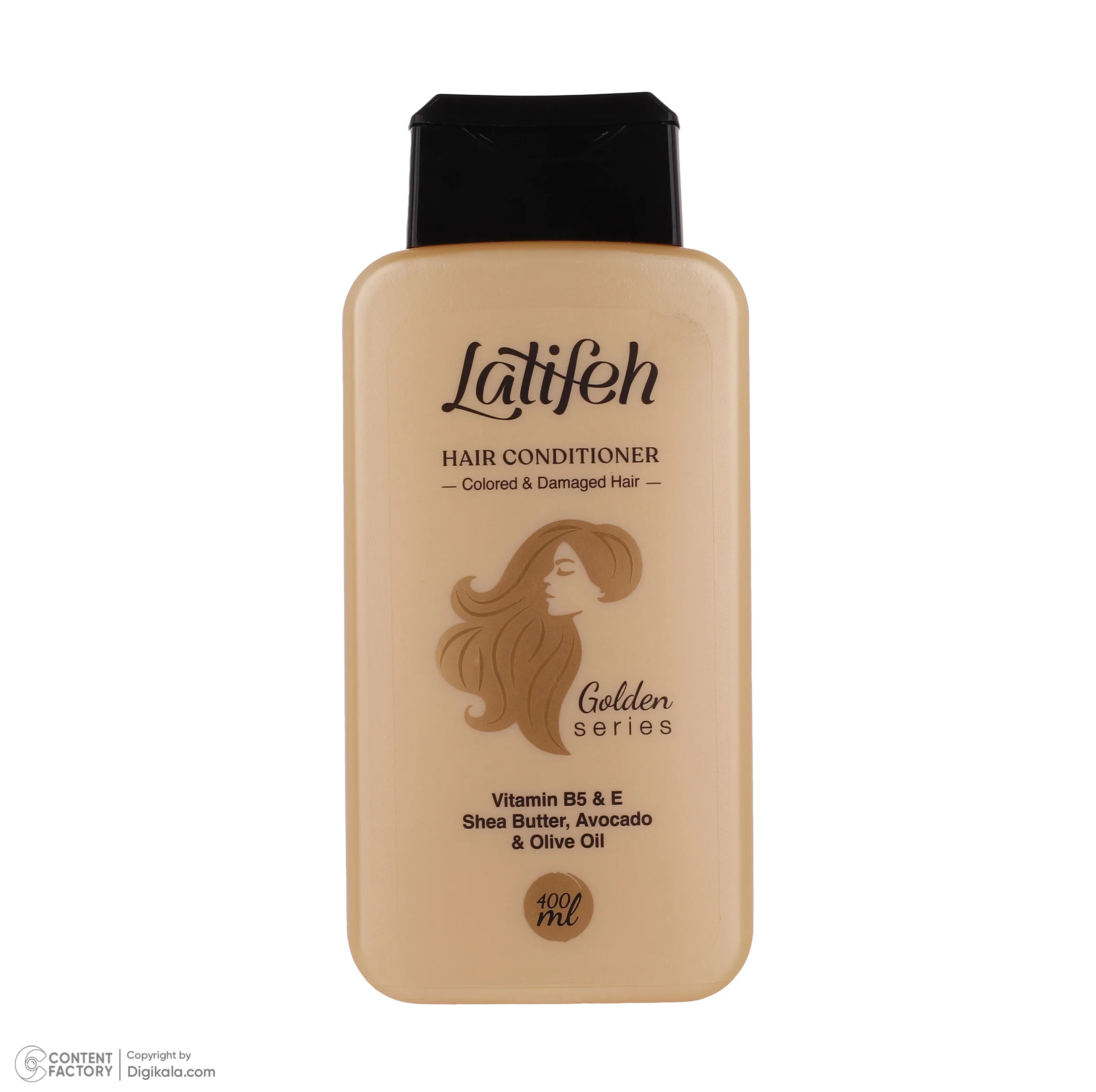 نرمکننده مو لطیفه مدل Golden Series حجم 400 میلیلیتر