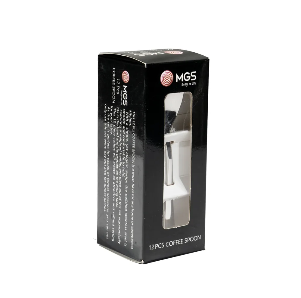 قاشق چای خوری ام جی اس مدل 050 مجموعه 12 عددی