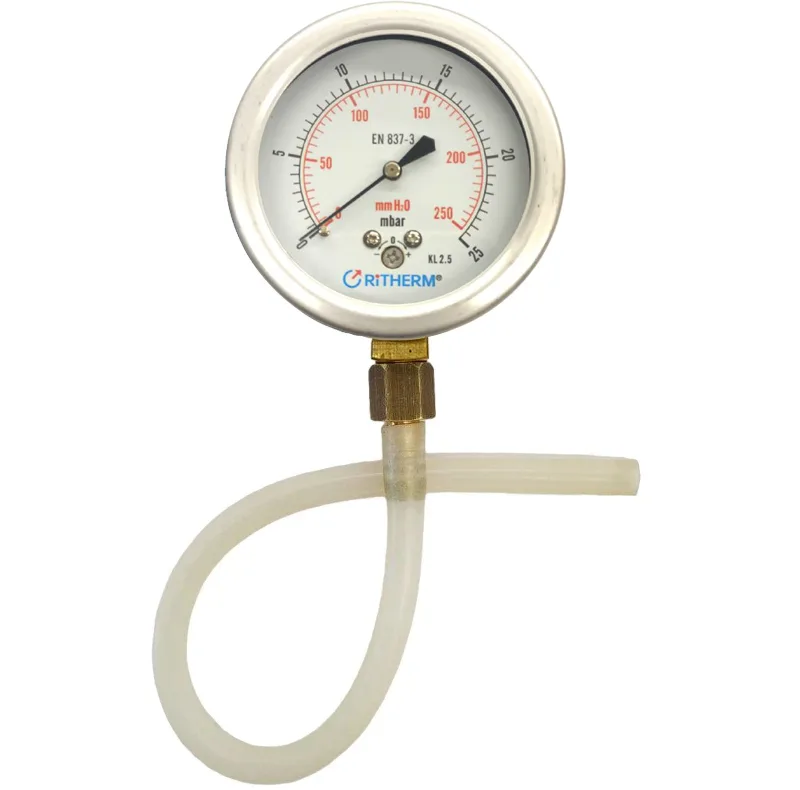 گیج فشار رایترم مدل 25mbar-6cm