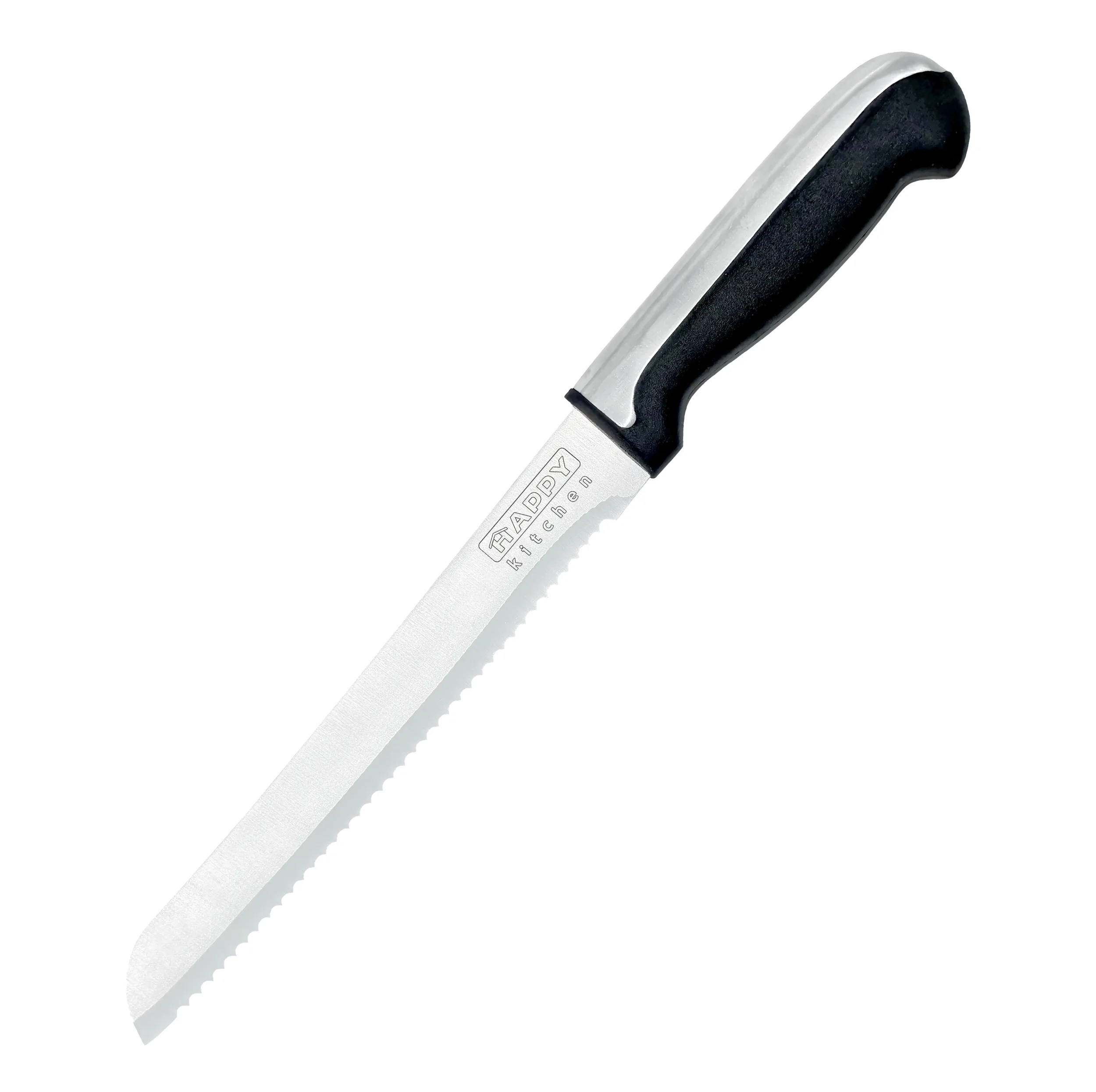 سرویس چاقو 11 پارچه با تیغه استیل و با دسته استیل و باکالیت هپی کیچن مدل Stone Knife 11