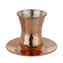 ست استکان و نعلبکی مسی کد ZH291